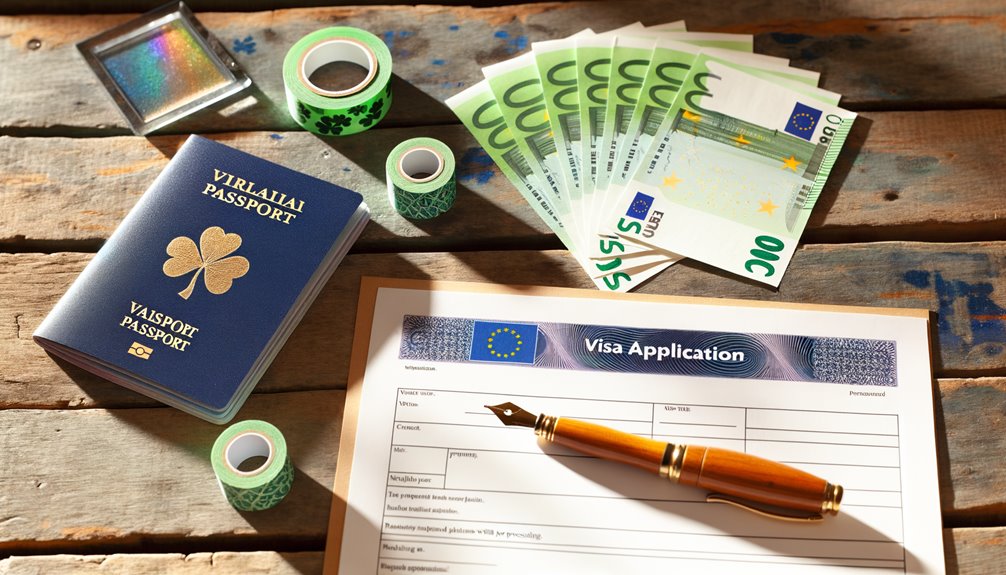 irish visa application fees