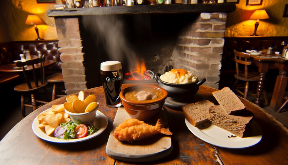 traditional irish pub cuisine