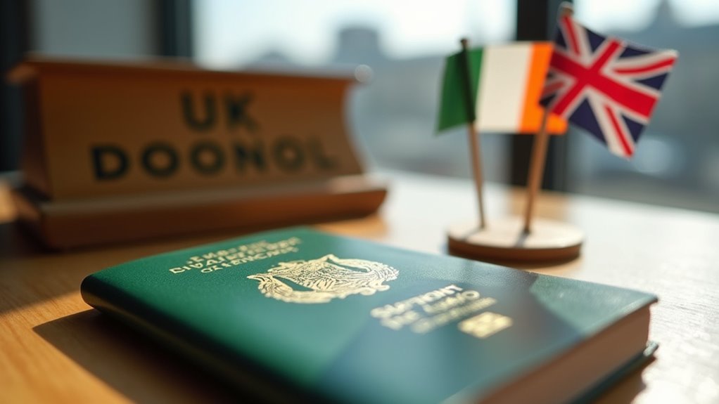 irish citizens travel exemption