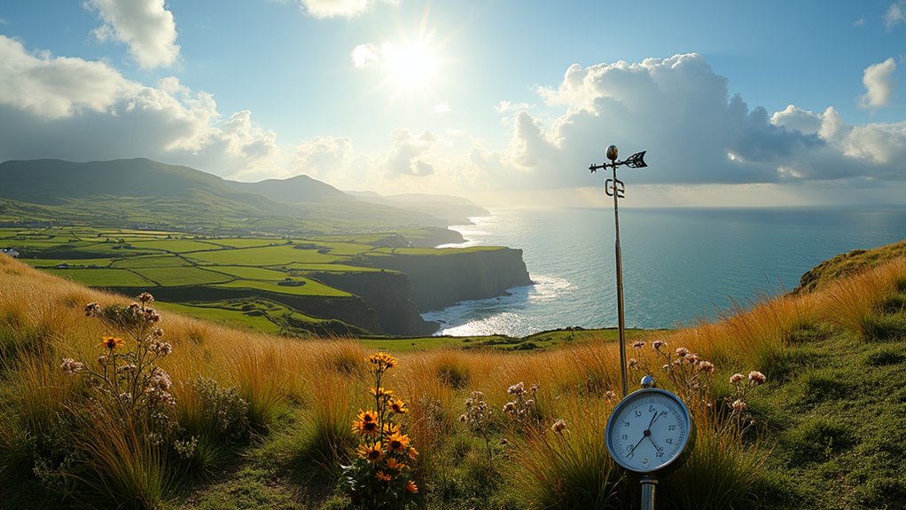 surprising irish regions warm
